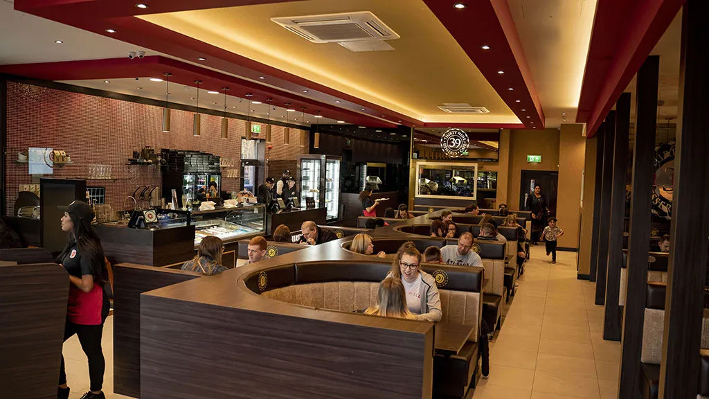 our dessert bakery interior